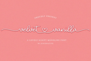 Velvet Vanilla Font Download