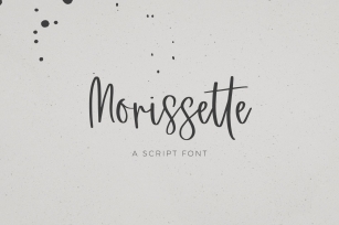 Morissette Brush Script Font Download