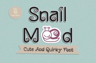 Snail Mood Font Download