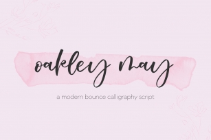 Oakley May Calligraphy Font Font Download