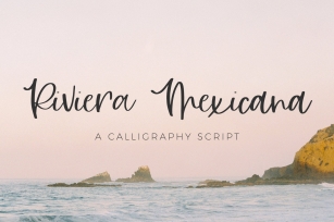 Riviera Mexicana Calligraphy Script Font Download