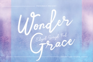 Wonder Grace Font Download