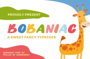 Bobaniac Font Download