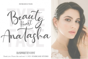 Beauty Heart Anatasha Font Download
