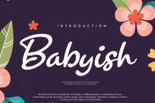 Babyish Font Download