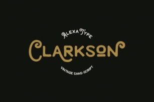 Clarkson Font Download