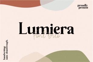 Lumiera Font Duo Font Download