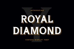 Royal Diamond Display Serif Font Font Download