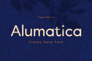 Alumatica - Rounded Sans Font Download