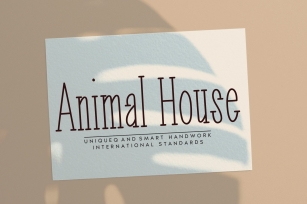 Animal House Font Download