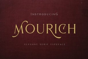 Mourich - Elegant Font Font Download
