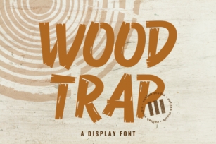 Wood Trap Font Download
