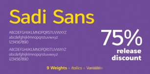 Sadi Sans Font Download