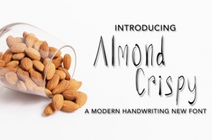 Almond Crispy Font Download