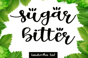 Sugar Bitter Font Download