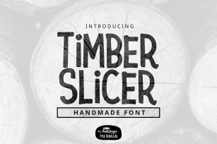 Timber Slicer Font Font Download