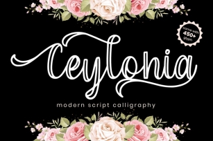 Ceylonia - Script Font Font Download