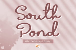 South Pond - Old Script Font Font Download