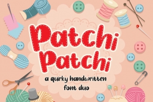 Patchi Patchi - Layered Display Font Font Download