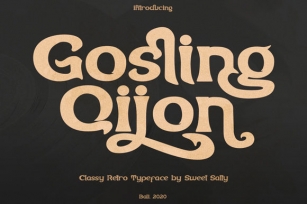 Gosling Qijon Font Download