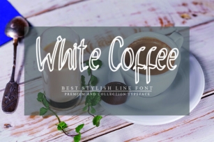 White Coffee Font Download