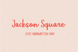 Jackson Square Font Download