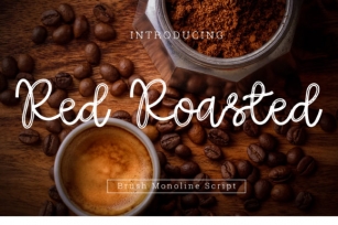Red Roasted Font Download