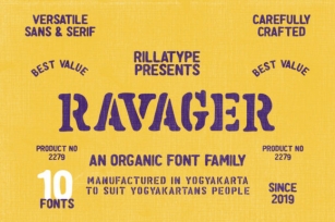Ravager Font Download