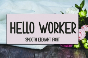 Hello Worker Font Download