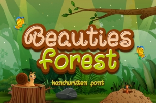 Beauties Forest Font Download