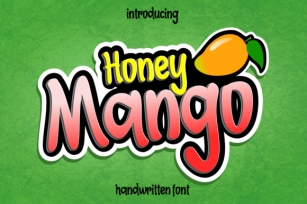 Honey Mango Font Download