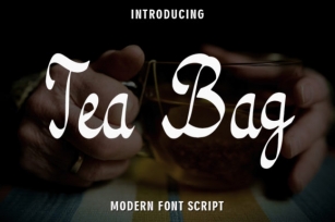 Tea Bag Font Download