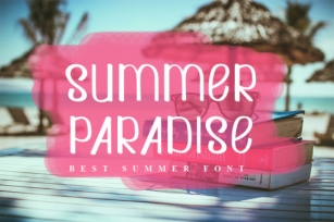 Summer Paradise Font Download