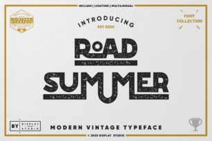 Road Summer Font Download