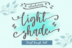 Light Shade Font Download