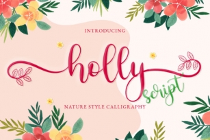 Holly Script Font Download