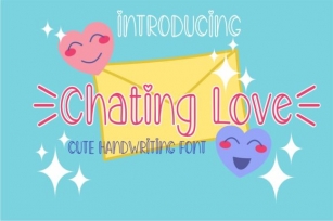 Chating Love Font Download