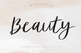 Beauty Font Download