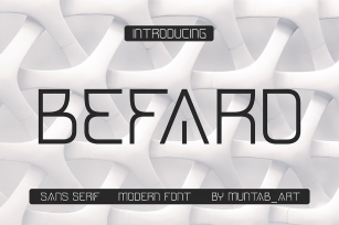 Befaro | Modern Sans Font Download