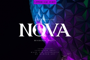 Nova | Future Font Font Download