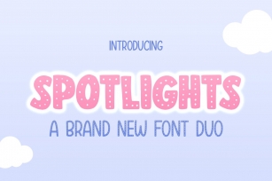 Spotlights Font Duo Font Download