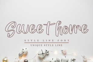 Sweet Home Font Download