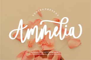 Ammelia | A Beauty & Stylish Font Font Download