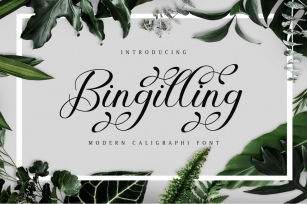 Bingilling Font Download