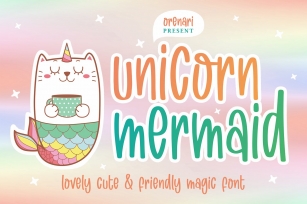 Unicorn Mermaid Font Download
