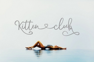 Kitten Club Font Download