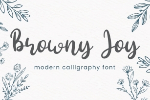 Browny Joy Font Download