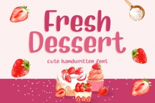 Fresh Dessert Font Download