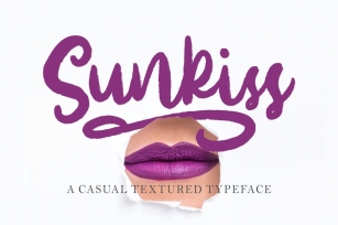 Sunkiss | Handbrush Script Font Download