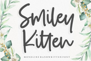 Smiley Kitten Font Download